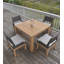 Tuscany Outdoor Square Teak Dining Table-918057285