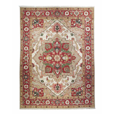 Wool Floral Indoor Rug