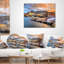 Coussin décoratif Cape Town Waterfront at Sunset