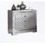 Table de chevet avec tiroirs et chargeur USB