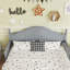 Lit plateforme double en bois avec tête de lit, pied de lit et garde-corps de sécurité pour enfants-306056224-306056227