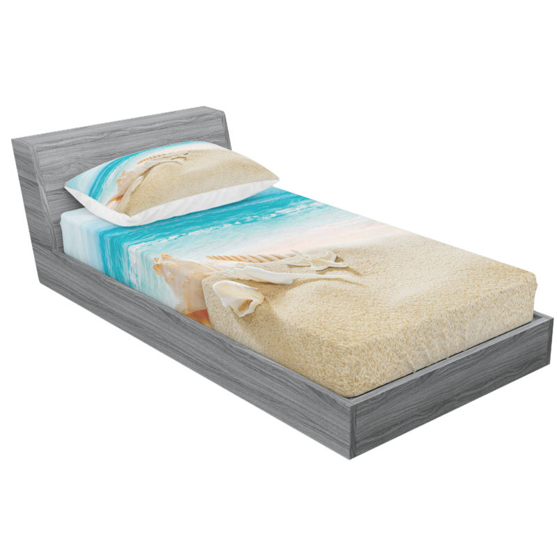 Microfiber Sheet Set, Twin XL Sheet Set with Fitted Sheet