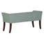 Banc rembourré Welburn bleu sarcelle-865244606
