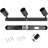 17.7" 3 -Light Fixed Track Track Kit,Adjustable Head