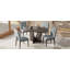 Ensemble de table de salle à manger extensible moderne 5 pièces avec rallonge amovible de 16,2 pouces pour petits espaces-657882061-657882060