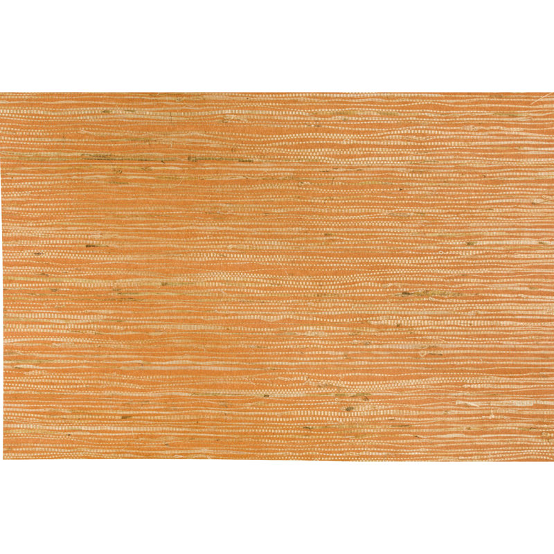 Kochi 24' L x 36" W Wallpaper Roll, Rust