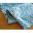 Klingler Rosalind Wheeler 72" Aqua Blossom Printed Table Runner