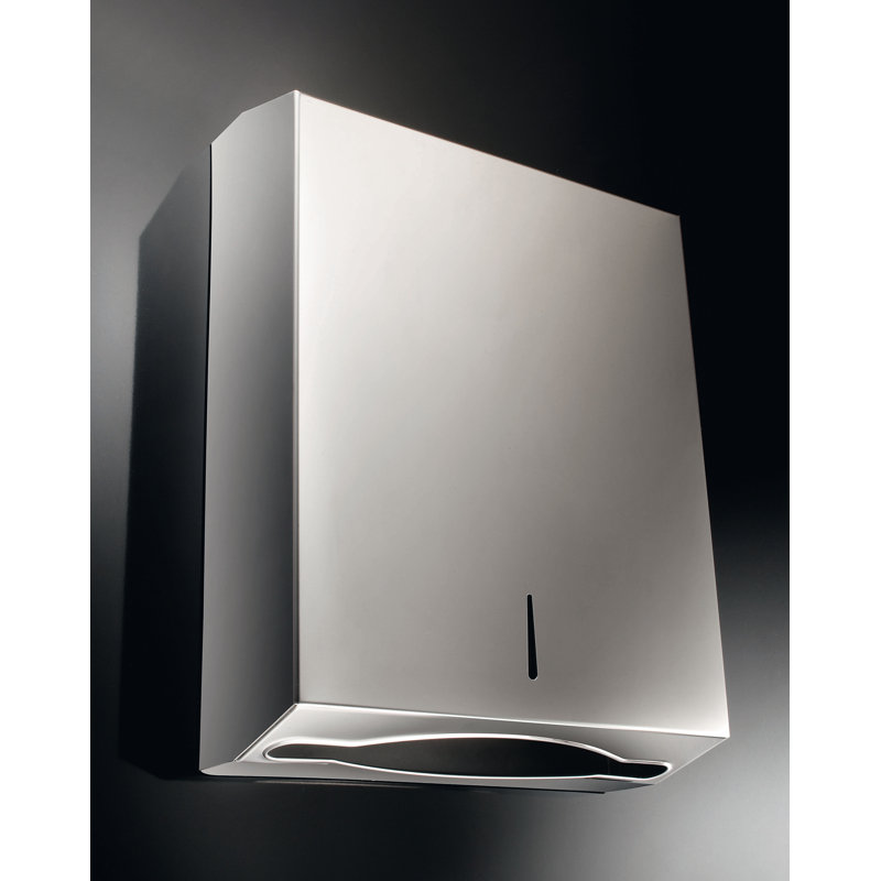 Otel 3.9" x 11" Wal Mount Paper Towel Dispenser in Stainless Steel
