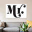 « mr », art textuel sur toile-72222065-72222066-72222071