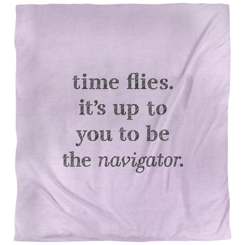 Housse de couette réversible simple Quotes, Housse de couette pour très grand lit, Mauve / Noir