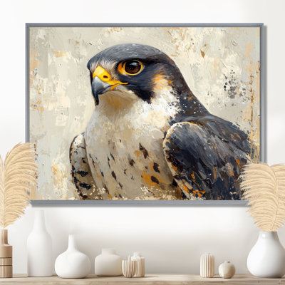 Faucon pèlerin Hauk Portrait III - Hawk, art mural