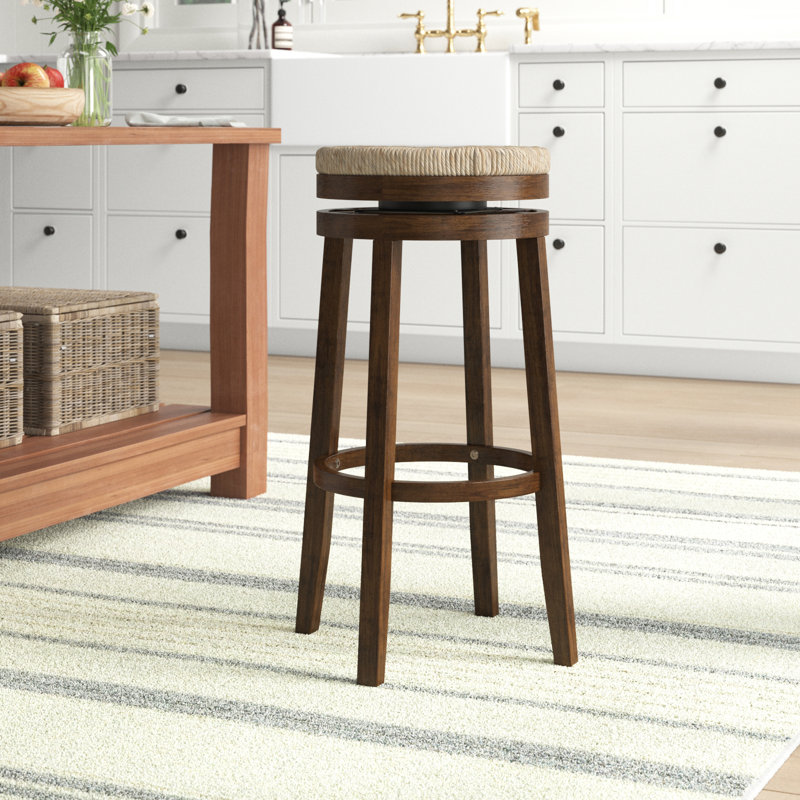 Tabouret de bar et de comptoir Granville, Tabouret de bar (siège d'une hauteur de 31,5 po), Noyer