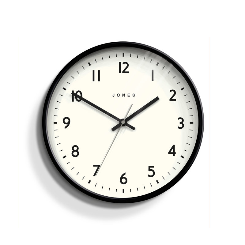 Acrylic Wall Clock, Black