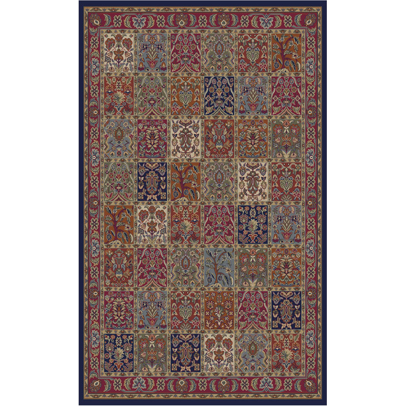 Edmont Oriental Indoor Rug, Rectangle 9'3" x 12'6"
