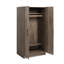 Armoire-penderie de 65 po de hauteur Bucholz, armoire de rangement avec rail de suspension et tablettes pour le salon, la cuisine et la salle de lavage, P 24,5 po x l 32 po x H 65 po, gris Drift-982257206-960273296