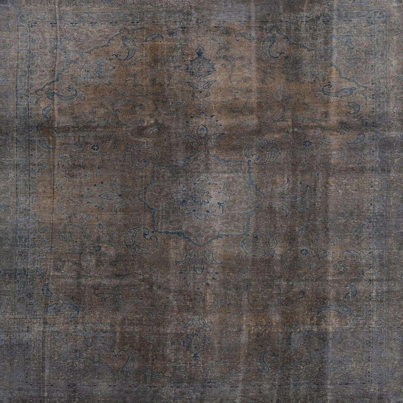 Abstract Indoor Rug, Square 6'