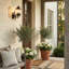 Lanterne murale d'extérieur 2 lumières Abbate-22174228-22174225