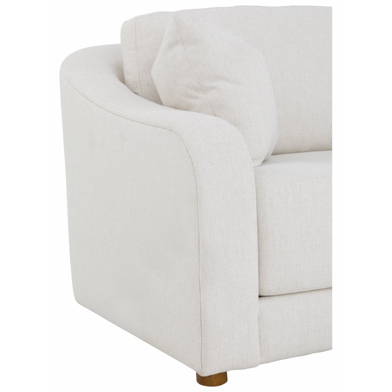 Hollis 86" Sofa, Almond Buff, 3152 Putty
