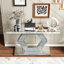 Miroir hexagonal en cristal Sparkling