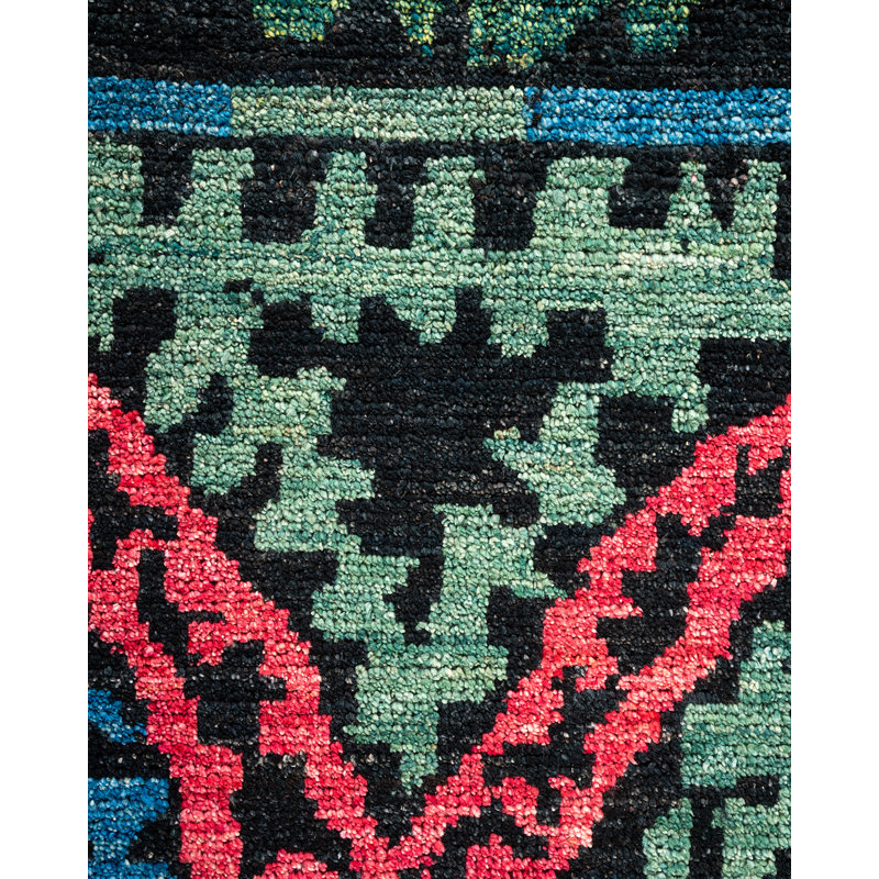 Contemporary One-of-a-Kind 8' 2" X 9' 10" Hand Knotted Area Rug