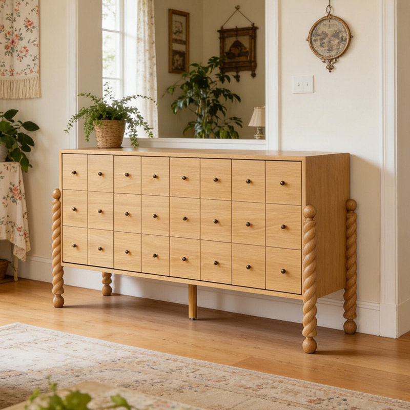 Buffet de luxe rétro de style américain