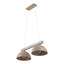 Luminaire suspendu linéaire en bois et métal Oslo-1663494581-1817548139