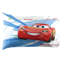 Ensemble de draps en microfibre Cars