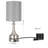 Bowleg Metal USB Table Lamp