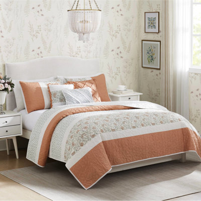 Courtepointe Dawn Coral