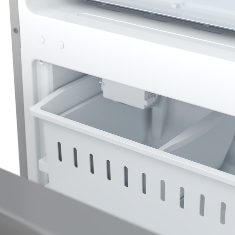 Réfrigérateur à congélateur inférieur autoportant 2 pièces 62 pouces Forno Milano, 34,4 pieds cubes,, Acier Inoxydable