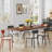 Rayaan Metal Base Dining Table