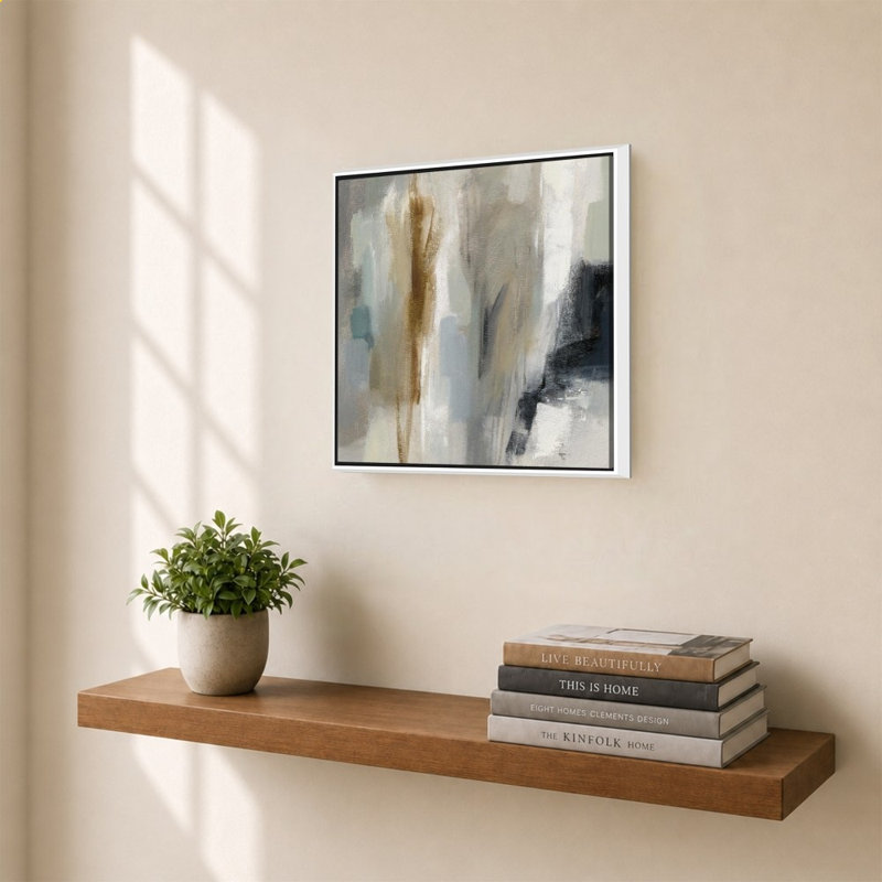 «Ethereal Sandy Beach II» par Silvia Vassileva - impression sur toile, 28" H x 28" W