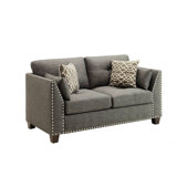 Ariiana 58" Flared Arm Loveseat