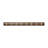 Solid Wood 8 - Hook Wall Mounted Coat Rack-54643295