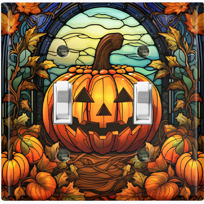 Figurine murale d'Halloween festive de Noël citrouille d'Halloween