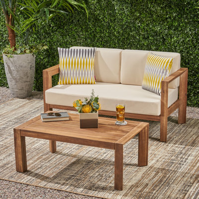 Causeuse et table basse Genser