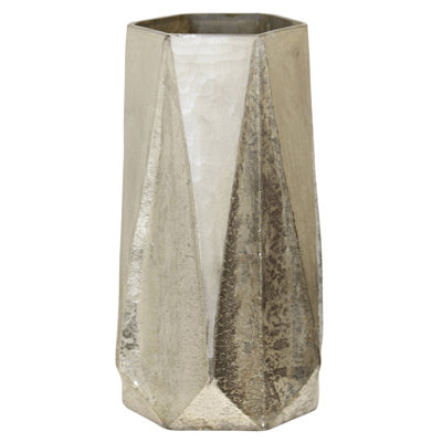 Ancient - Glass Vase - Silver Artifact