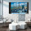 « back bay, in boston, massachusetts window », reproduction de photo sur toile tendue-1333787853
