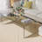 Devasya Modern Tempered Glass Coffee Table