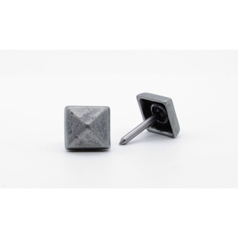 Carré de bordeaux, Étain OX, H 0,625 po x l 0,625 po x P 1,125 po