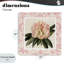 Toile botanique à motif rose, design par Livi Finn-1947801363