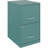 2-Drawer File Cabinet with 2 File Drawers for Smooth-Glide Suspension, Files & Folders, Teal