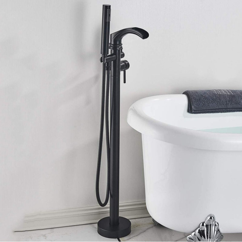 Wall Waterfall Faucet with Diverter
