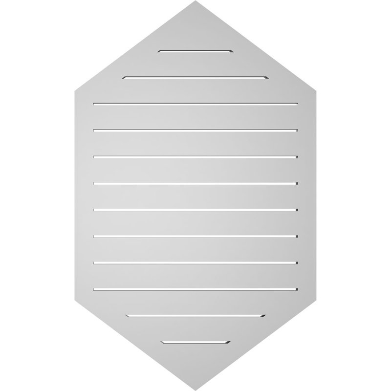 Pente verticale verticale en uréthane 9 pi, H 1,5 po x l 26 po x L 42 po