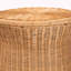 Table de bout en rotin naturel tissé à la main Miliano