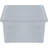 Wham Crystal 68 Liter Storage, Heavy Duty Plastic Storage Box With Lids Home Office Stackable Nestable, Large Storage Boxes With Lids 72 X 48 X 25 Cm - Tint Clear (pack Of 2)