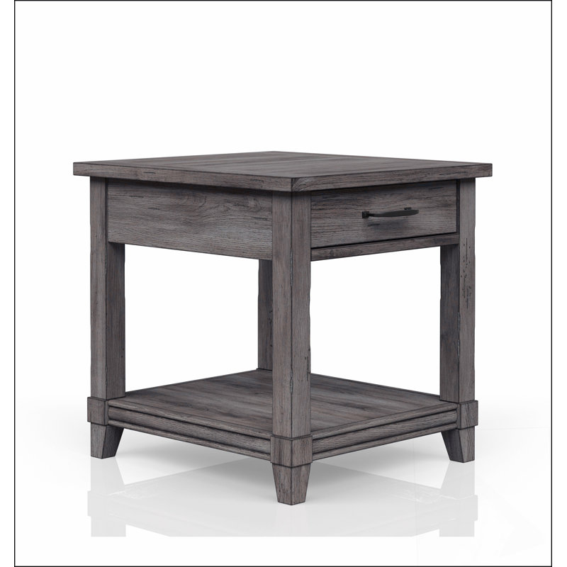 Table de bout avec tiroir de rangement et solutions de table de bout USN Modern, collection de tables de bout Compact