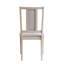 Chaises d'appoint en lin beige (2) - support de poids de 220 lb, largeur de siège de 20 po, profondeur de 16 po, hauteur de 19 po, coussins pour la détente, fabrication en bois élégante, double piédestal stable, chaise de salle à manger polyvalente