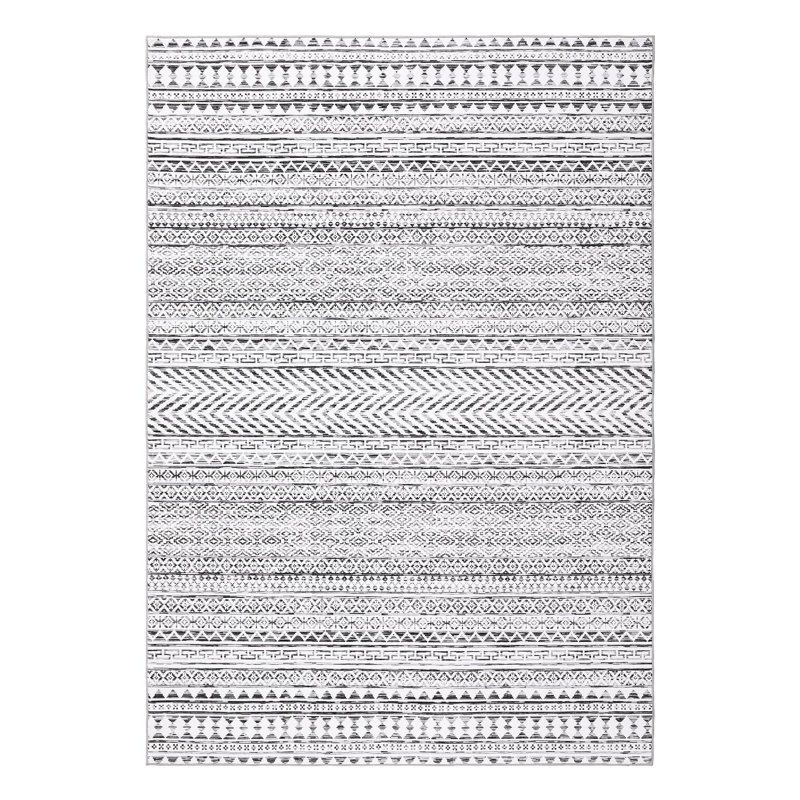 Rugs for Living Room Washable Rug Non-Slip Low Pile Accent Carpet Modern Abstract Carpet for Kitchen Entryways, Gray