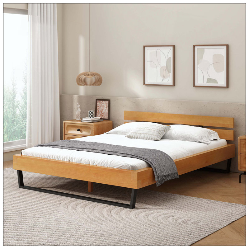 Bed Frame For Bedroom Decoration And Daily Use, Queen